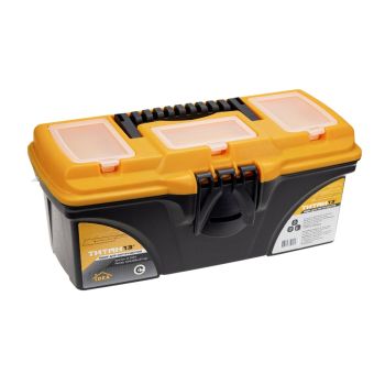 Ящик д/инструмента пластм. "Титан 13" с секциями 324х165х137мм М2934   ("М-Пластика") *1/12