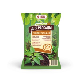 Почвогрунт для рассады 20л универсальный "Для рассады" (Фабрика грунтов) (аналог ИЭ150) *1/144*