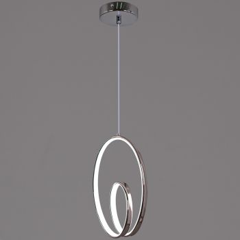 Светильник подвесной светодиодный 05669-0.9-01 CR хром LED 20W S=6м2  *1/12