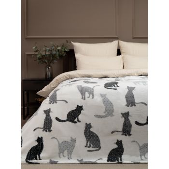 Плед 150*200см фланель Коты TF FN F124 a1520 Absolute *1