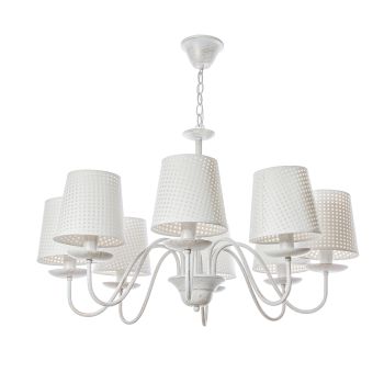 Люстра N1983/8 WG Е14 8*40Вт ( h=700; d=750)VERNER LIGHTING *1