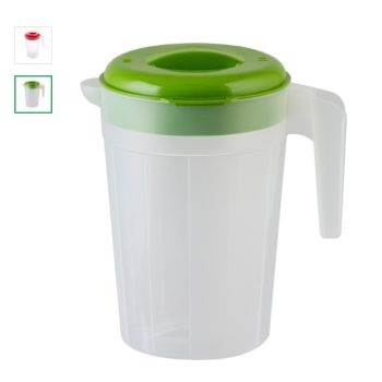 Кувшин пластм. с крышкой 2,5л арт.145 ("Полимербыт") *1/15