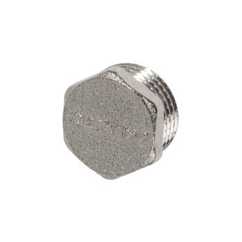 Заглушка 1/2"(Ø15) наружная резьба CTM CRCM0012 *10/450