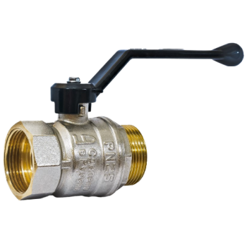 Кран шаровый 1/2" (Ø15) М/П ручка LD Pride 47.15. (аналогХЮ76) *1/17