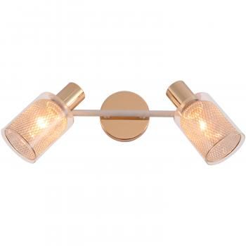 Светильник настенный (спот) 06125-3.8-02 WH+FGD Е14 2х60W  *10