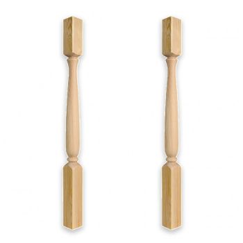 Столб 80х80х1100мм точеный тип1, СТ1-80 Арелан *4