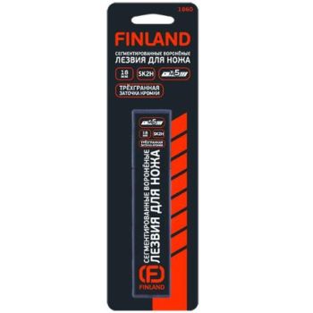 Лезвия сменные сегментированные 18мм (5шт) толщина 0,5мм сталь SK2H 1860 FINLAND*1/10/120
