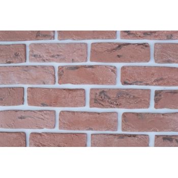 Гипсовая плитка Винтаж 200Х65 беж/чер (уп 33 шт=0,5 кв.м.) ГП 203 *1/100