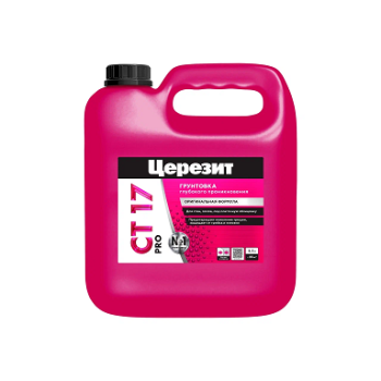 Грунтовка акриловая для внутренних и наружных работ 2,5л Церезит СТ17 *1/180