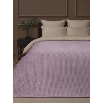 Плед 150*200см фланель жаккард r-ромбики сиреневый TF FNJ LI-BE3(LTLI1) 049/1520 Absolute *1