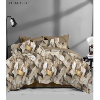 Постельное белье евро-М сатин Орхидея 2684, наволочки 70*70см - 2шт *1