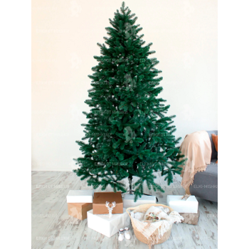 Елка  искусственная пластиковая "Лесная" заснеженная 1,8м литая *1