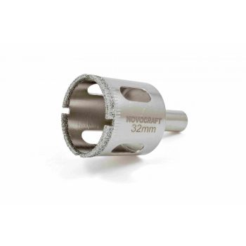 Коронка по стеклу/керамика  32мм алмазная (KAC032056301) Novocraft  *1
