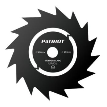 Фреза для триммера 230*25,4мм 16зуб TBS-16 PATRIOT *1/40
