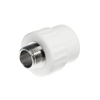 Муфта комбинированная PPRC наруж. резьба Ø 25-1/2" *25/100