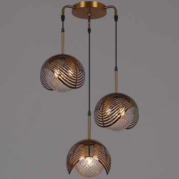 Люстра 05912-0.9-03 GB Е27 40Вт S=18м2  *1