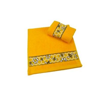 Полотенце махровое 30*60см Пчелы 340гр/м2 Текстиль центр *10