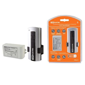 Комплект беспроводн. управления освещением ПУ-1-МК-1 (1канал) TDM SQ1508-0101  *1/10/60