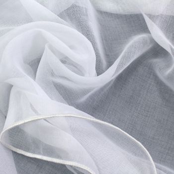 Тюль Батист 250*270см белый со шторной лентой Amore Mio *1