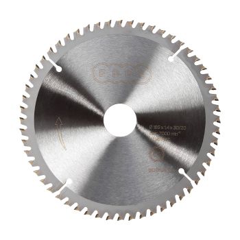 Диск пильный 185*30/20мм 56 зубьев по ламинату (810010033)  EDGE PATRIOT *1/10