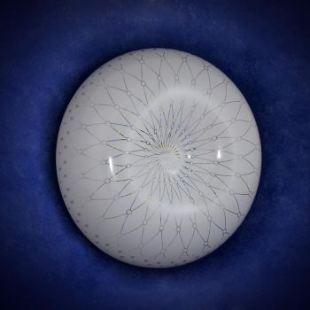 Светильник светодиодный акриловый 270мм 24W 8013/12W*2 3122 LED 3 р(т.и хол.свет,смеш)б/пS=10м2*1/10