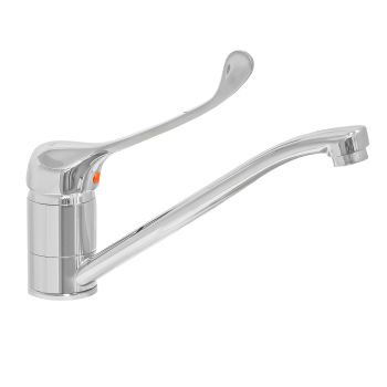 Смеситель для кухни ROEGEN RE011A длинный излив, хирургический *1/10