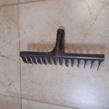 Грабли витые 14-зуб рельсовая сталь, клепаные МИ    *1/50