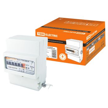 Счетчик однофазный "Марс" (1ф. однотариф., din-рейка, мех.ОУ) TDM SQ1105-0004  *1/30