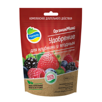 Удобрение для клубники и ягодных 2,8кг ОрганикМикс *5