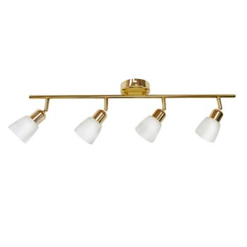 Светильник настенный (спот) 2018-4 FGD/WT E14  4*40W зол/бел VERNER LIGHTING *1/12