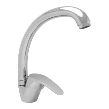 Смеситель для кухни ROEGEN RC002C высокий излив *1/10