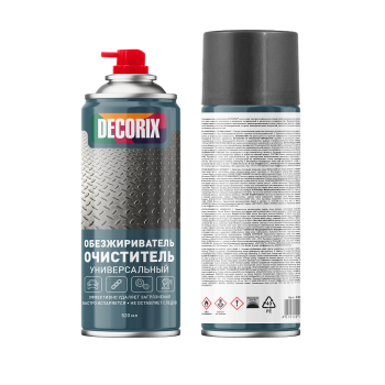 Очиститель-обезжириватель универсальный  520/200 мл DECORIX (А01) *1/12