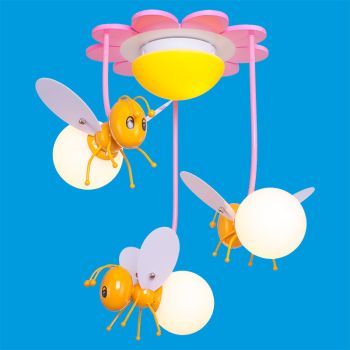 Люстра 41017/4PK+YL WT детская S=16м2  *1