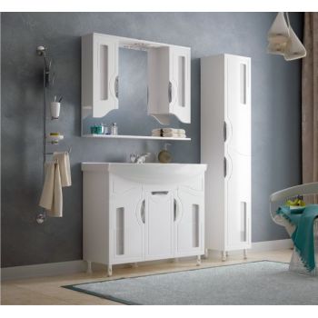 Зеркало-шкаф /Corozo/ "Стефания 105С" *1/5