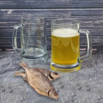 Набор кружек для пива стекло "ПАБ" 300мл 2шт 55299 "Pasabahce" *1/6