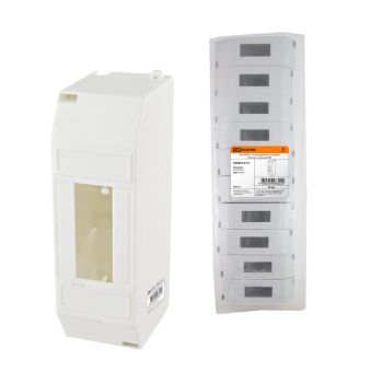 Бокс  О/П 1-2мод КМПн IP20 белый TDM SQ0907-0111 инд. штрихкод  *1/10/140