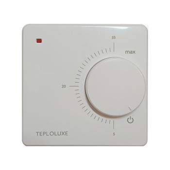Терморегулятор "Теплолюкс" механический LC 001 белый * 1/24