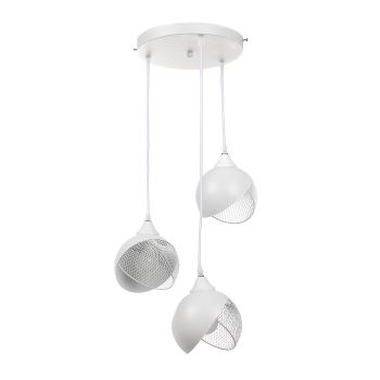 Люстра N6482/3H WT 3*40W E27 220V (d-360; h-800)  VERNER LIGHTING *1