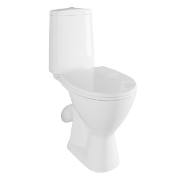 Унитаз-компакт JUST 031, 3/6 с кр.термопл.Lift, (S-KO-JUS031-3/6-PL-w)  Cersanit *1/12