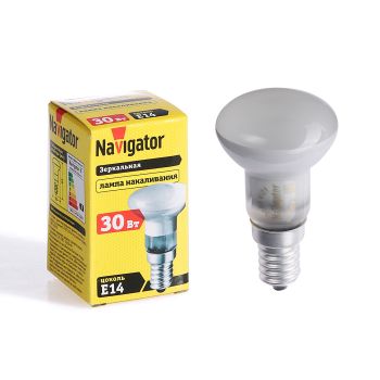 Лампа накаливания 30W Е14 рефлектор R39 Navigator 94318 *10/100
