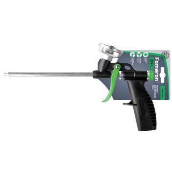 Пистолет для пены корпус цельнопластиковый адаптер металл. DIY-L (арт.590131) "Fomeron" *1/10/20