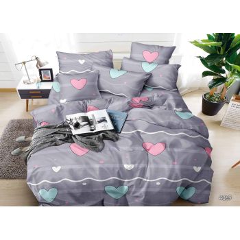 Постельное белье 1,5сп бамбук Орхидея 4069, наволочки 70*70см - 2шт *1