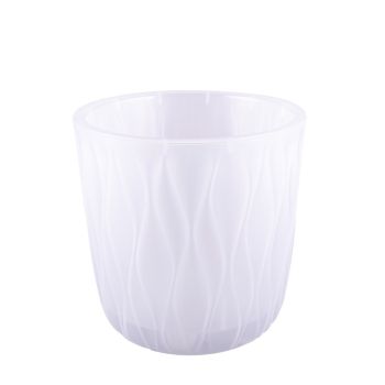 Кашпо пластм. "Desert"  2,3л d верха 157мм h152мм со вставкой Прозрачный 86401 *1/16