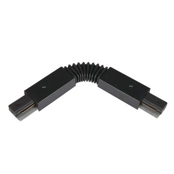 Соединитель для шинопровода гибкий 1-фазный черный 220В GENERAL G-1-TLT-F-IP20 580501 *1/75