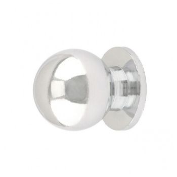 Ручка-кнопка ХРОМ 5333(индивидуальная упаковка) М1333ф SANBERG *10/100