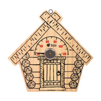 Термометр "Парилочка"  17*16 см для бани и сауны "Банные штучки" /10