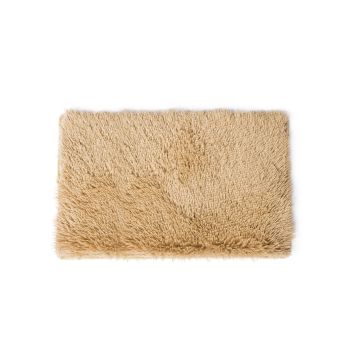 Коврик д/ванной Aquadomer  "Fluffy" (60см х 100см) Бежевый FLF8  *1/50