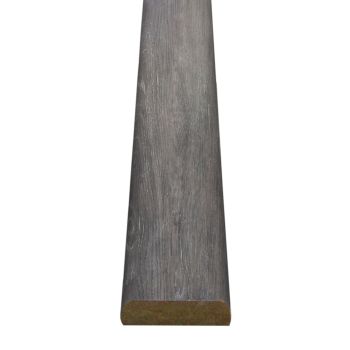 Притворная планка для двойных блоков ПВХ Дуб ШАЛЕ ГРАФИТ BROZEX-WOOD *10