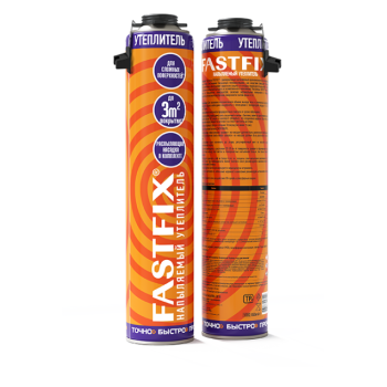 Утеплитель напыляемый ППУ PENOPLEX FASTFIX 850 мл*6/12/720