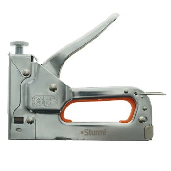 Степлер мебельный тип 53 скоба 4-14 мм металлический регулируемый арт.1071-01-06 STURM *1/10/36